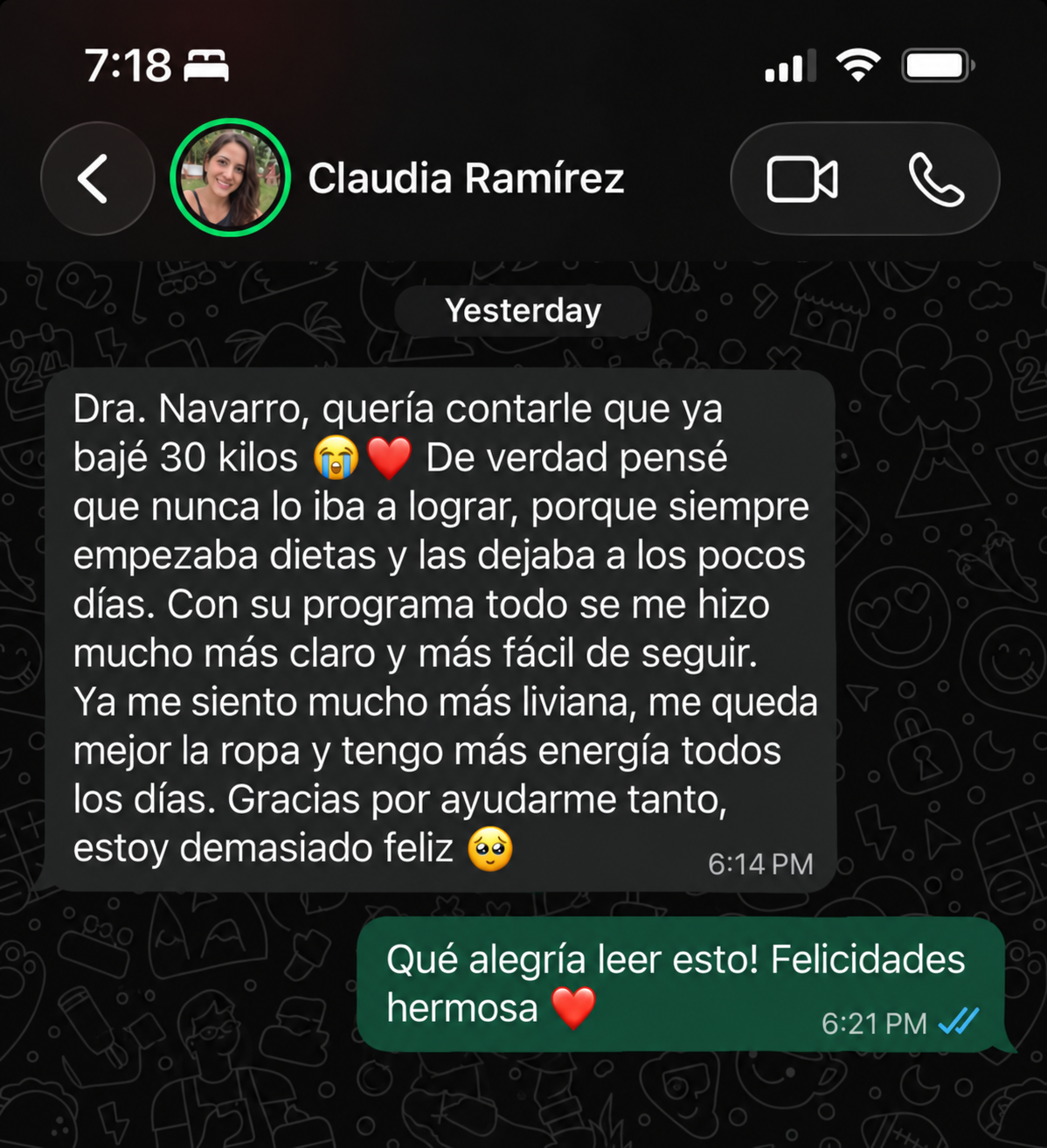 Reseña de una clienta 2